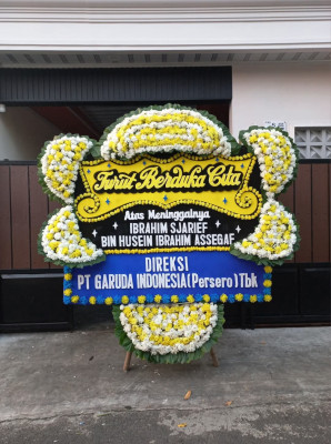 Papan Bunga Duka di Tlogorejo