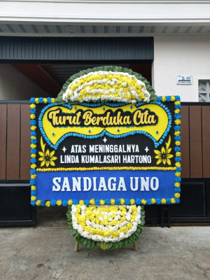 Papan Bunga Duka di Tlogorejo